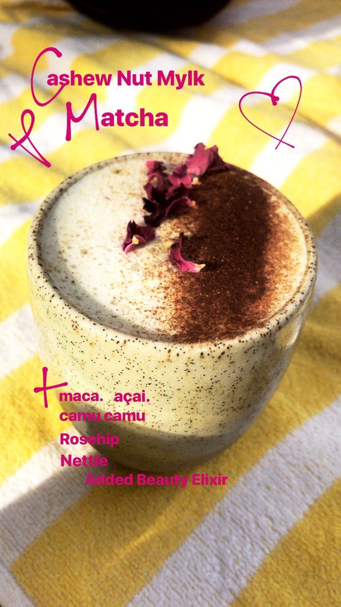 PWPantry's tweet photo. Off coffee? Try Matcha &amp; Cashew Nut Mylk for an alternative x https://t.co/qEFXr30cny