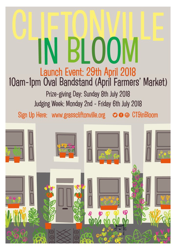 CT9bookshop's tweet photo. It’s our launch day! Come along to @CliftonvilleFM 10am-1pm for some great advice at our #gardening workshop, sign up to this years #competition and take some free plants home with you! #cliftonville #Margate #market https://t.co/LVDDOSg068