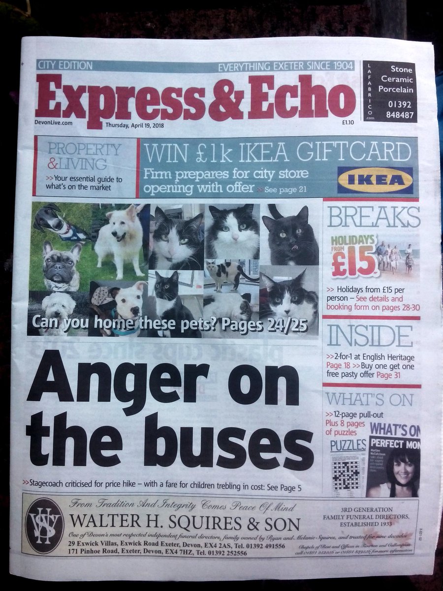 exetergreens's tweet photo. Fancy a bit of direct action in #Exeter today? Take a child to the nearest bus stop. Jump on a bus and ask for a Dayrider and #childaddon. When you're told the fare no longer exists and you'll now have to pay £7, say "I'm not paying that" and get off the bus! https://t.co/h633cDIMSG
