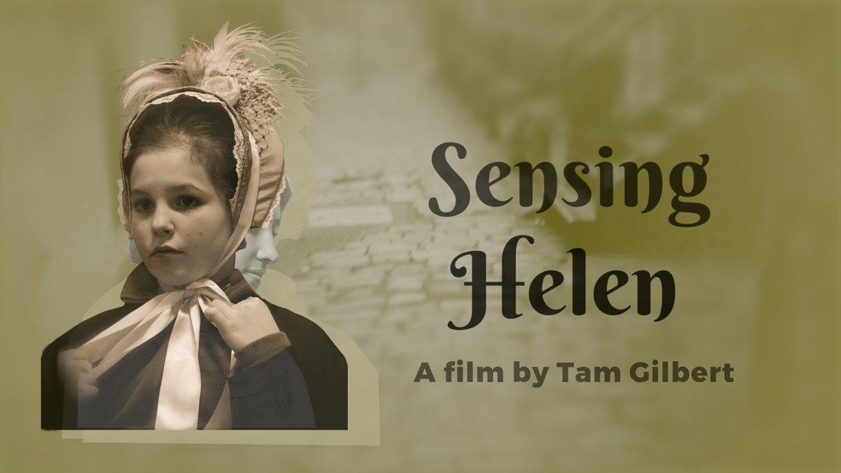 alastair's tweet photo. Wonderful audience last night for premiere of #SensingHelen @priestshouse in Wimborne - a film by artist #TamGilbert exploring the lives of of two women with visual impairment in late Victorian times - and the way they were treated by society @artsdevco @HLFSouthWest @NerysW https://t.co/RDROzIimJe
