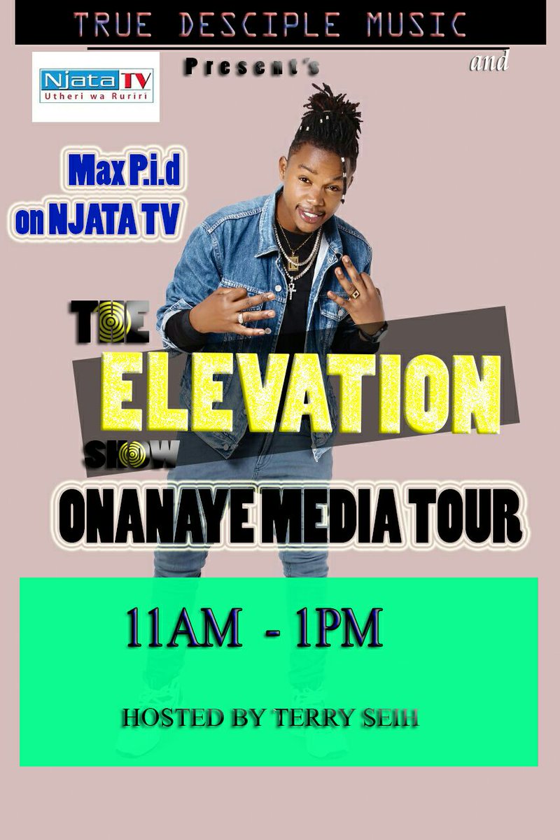 one_maxii's tweet photo. Going live on @Njatatv in a few in the @ElevationShow with @terryseih https://t.co/TVuYljDm7Y