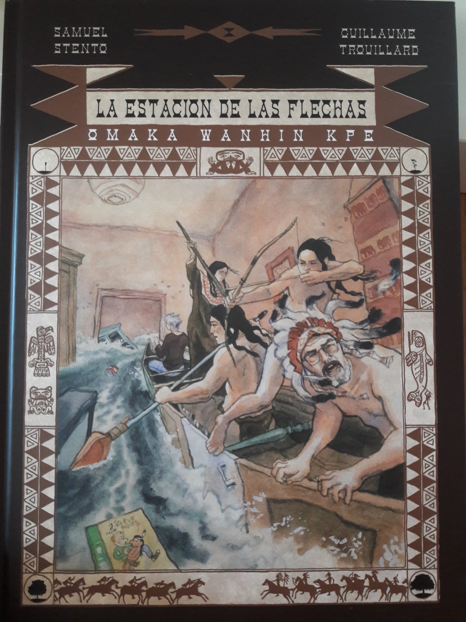 Guillaume Trouillard y Samuel Stento, por La estación de las flechas (2008)