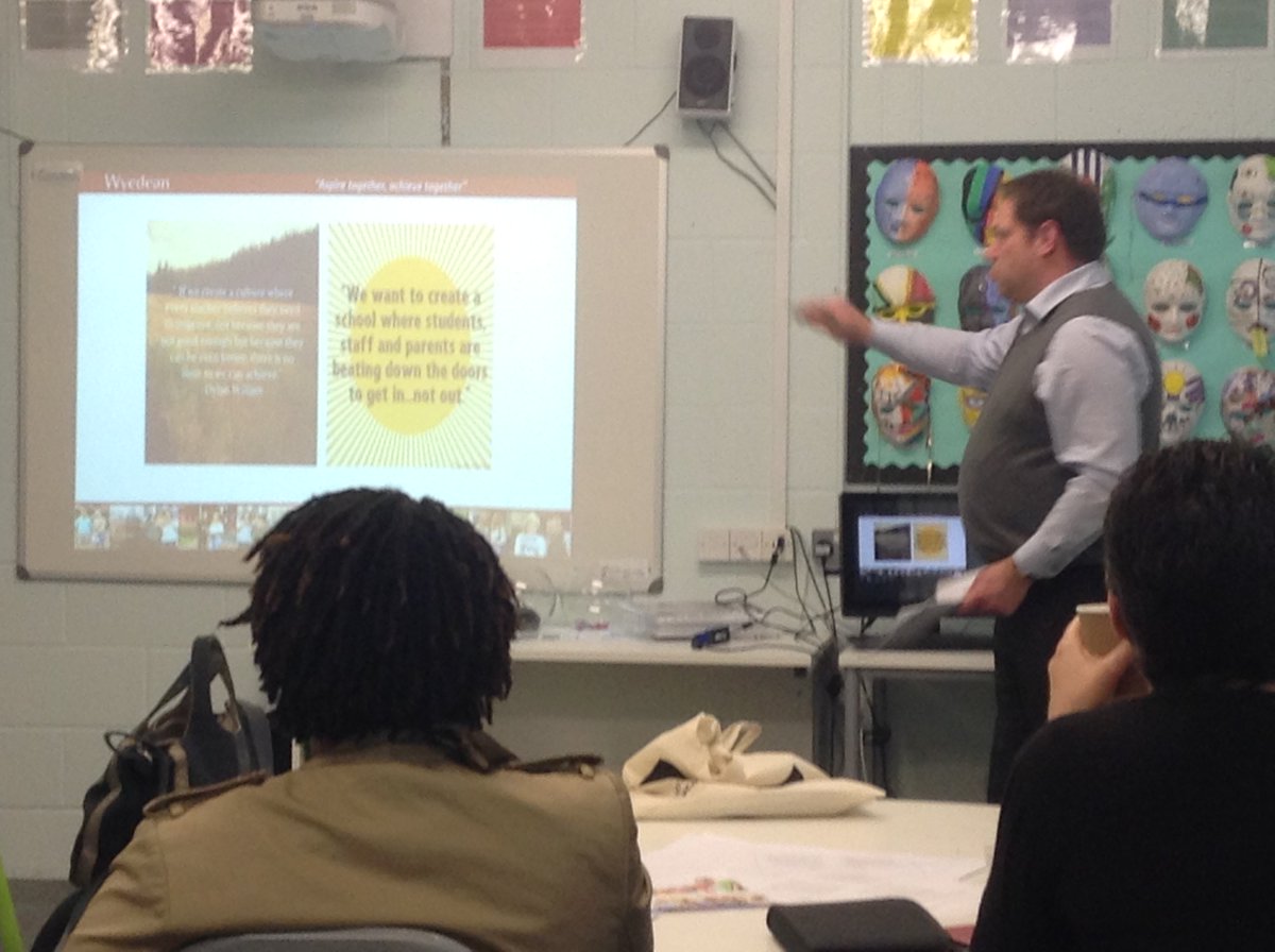 RWBAHolocaust's tweet photo. And then to close a brilliant #EYP2CtW18 2 days of #learning, CPD, #sharing, listening & networking, @WyedeanSchool's Rob Ford - 'how to develop an #outwardfocused school culture & #leadership through a #holistic curriculum' - fab! Thankyou. @BritishCouncil #globallearning https://t.co/yXxzWwse0A