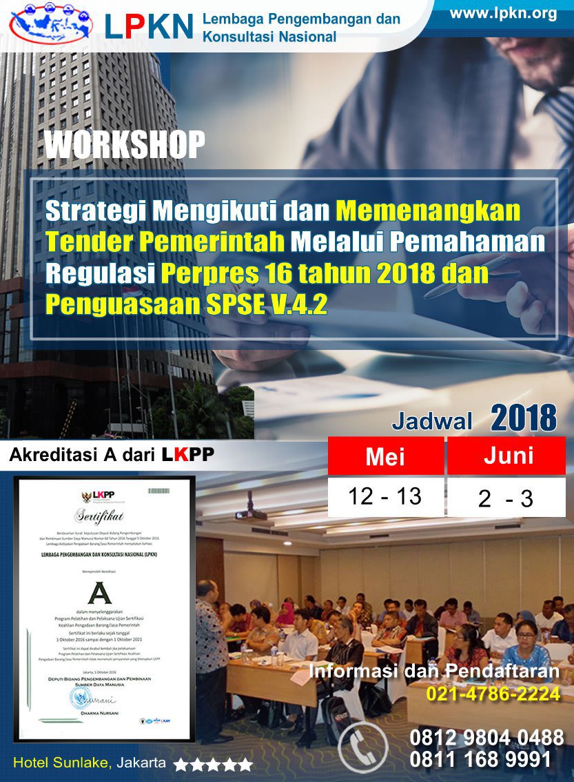 diklat_lpkn's tweet photo. Bg pengusaha, proffesional dst 
Reg : https://t.co/v8nZIRMQQC

#bisnis #lelang #tender #wiraswasta #pengusaha #proyek #investor #asuransi https://t.co/GHRPJGsJ5Y