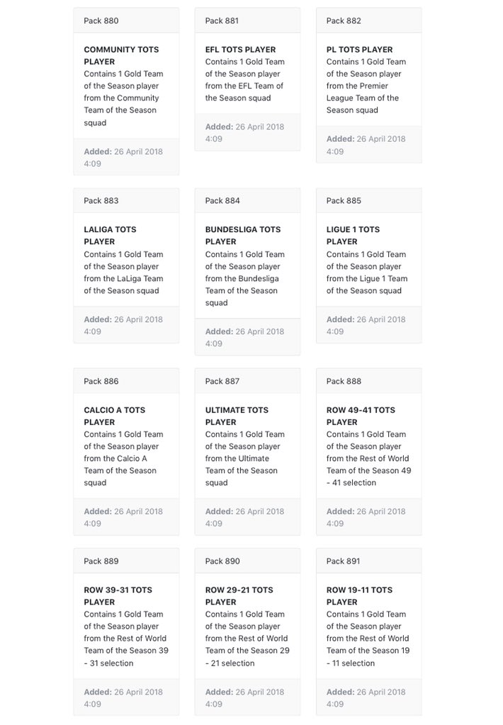 TheFUTSBC's tweet image. So there’s gonna be Guaranteed TOTS SBC today at 6PM. Pick up some 83/84 Rated Players they are cheap...