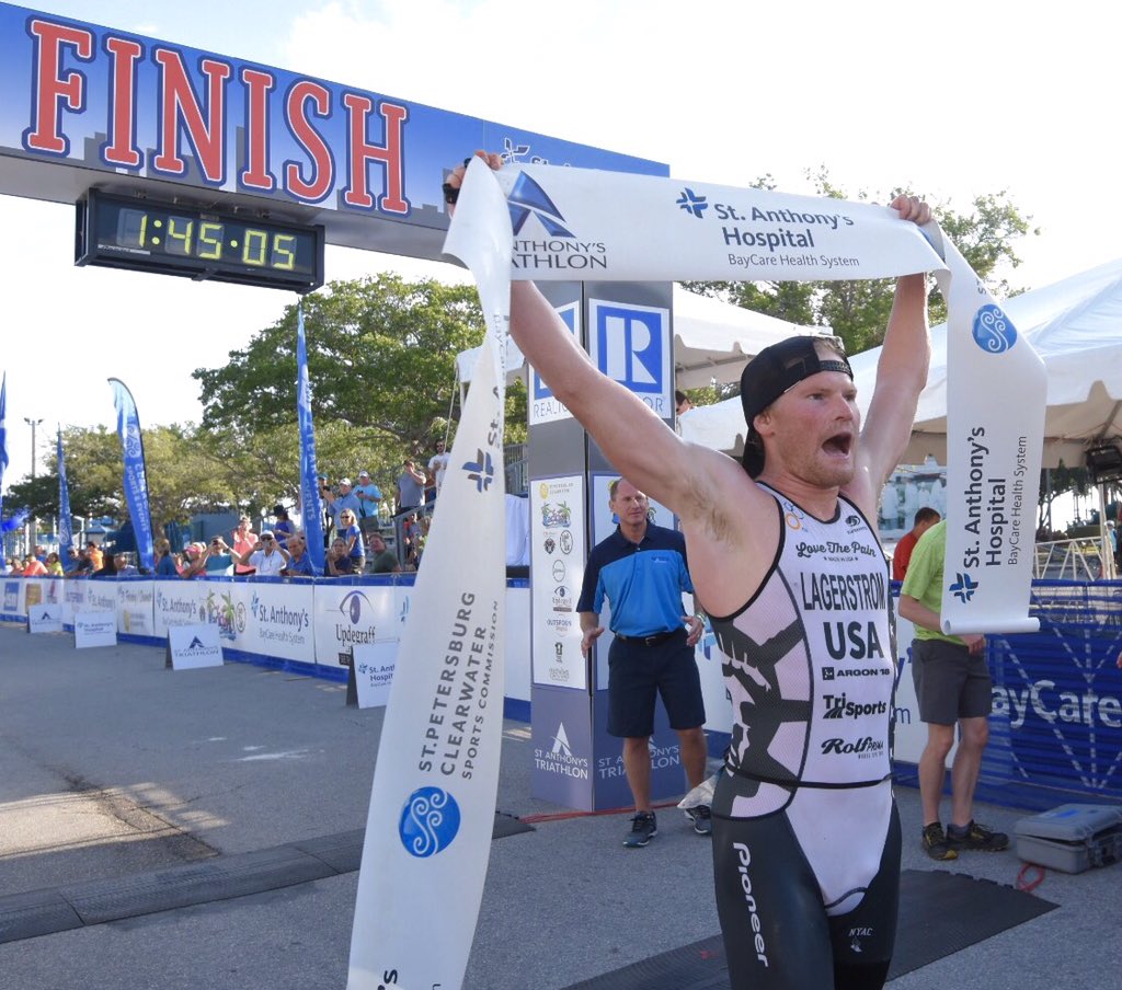 lancephoto's tweet photo. No. 2 Lagerstrom is the men's winner of the #StAnthonysTriathlon in #StPete. #stanthonystri @TBTimes_Sports  @TB_Times @TBTimes_Photo https://t.co/J02pJacV0H