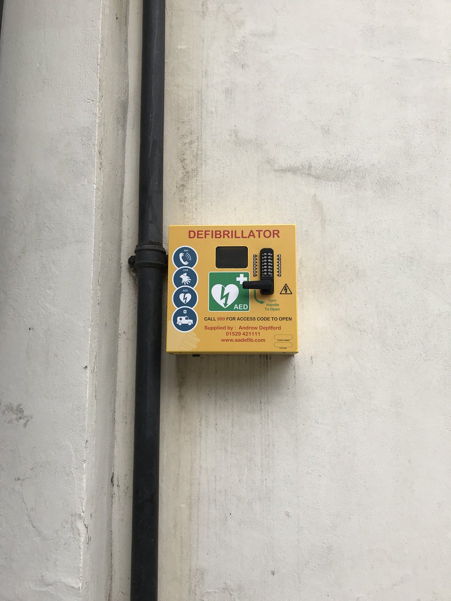 Three more #Somerset #AED #Defib added to various locator Maps and Apps this morning <a href="/Heart_class/">Heartstart Somerset</a> <a href="/GoodSamApp/">GoodSAM</a> <a href="/aedmap/">AEDMAP</a>