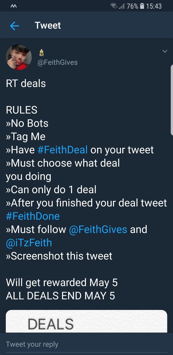 NFTCheerios's tweet photo. We need 200 RTs for $10. Every RT gets a vbucks method (need to DM me for it). We have until May 5. I will giveaway most of it if we can reach the goal. #FeithDeal https://t.co/7K1d3Vf2Eu