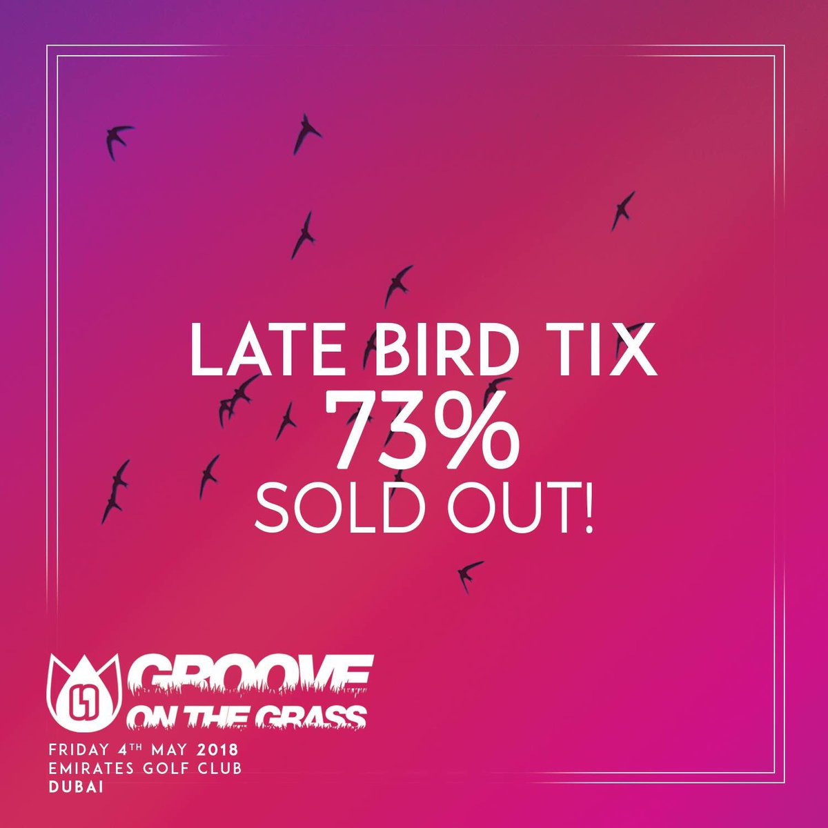 gotgdubai's tweet photo. Hurry up and book your late bird tickets for this Friday! 
Book Now: https://t.co/3Ew1hLmTlg https://t.co/9YipG66vzG