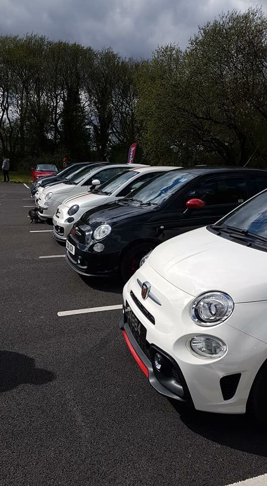 officialenzari's tweet photo. Just some of the cars from today’s meet - big Shout out to those that came 👏🚗🇮🇹 #cars #meet #abarth #enzari https://t.co/J5iYIsXaEq