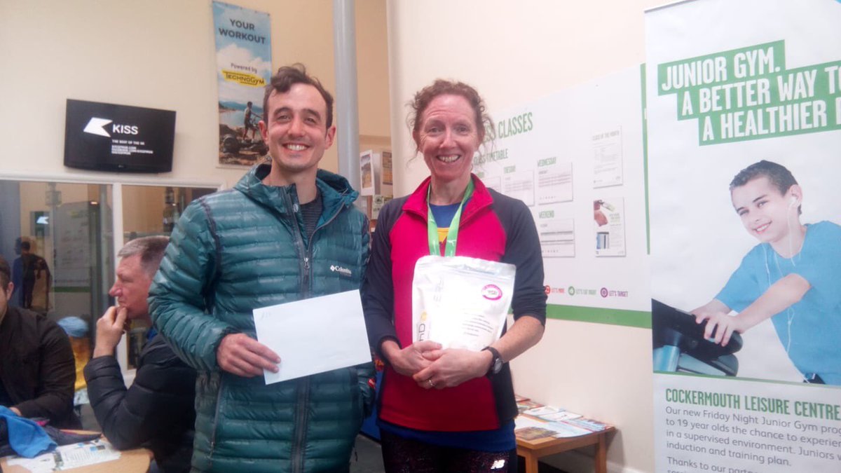 Round 1 of club road champs at Cockermouth 10k
Keswick men took team prize with Eddie Fletcher, James Christmas &amp; Ross Butler.
Jane Fanning took 1st FV50
Well done all.