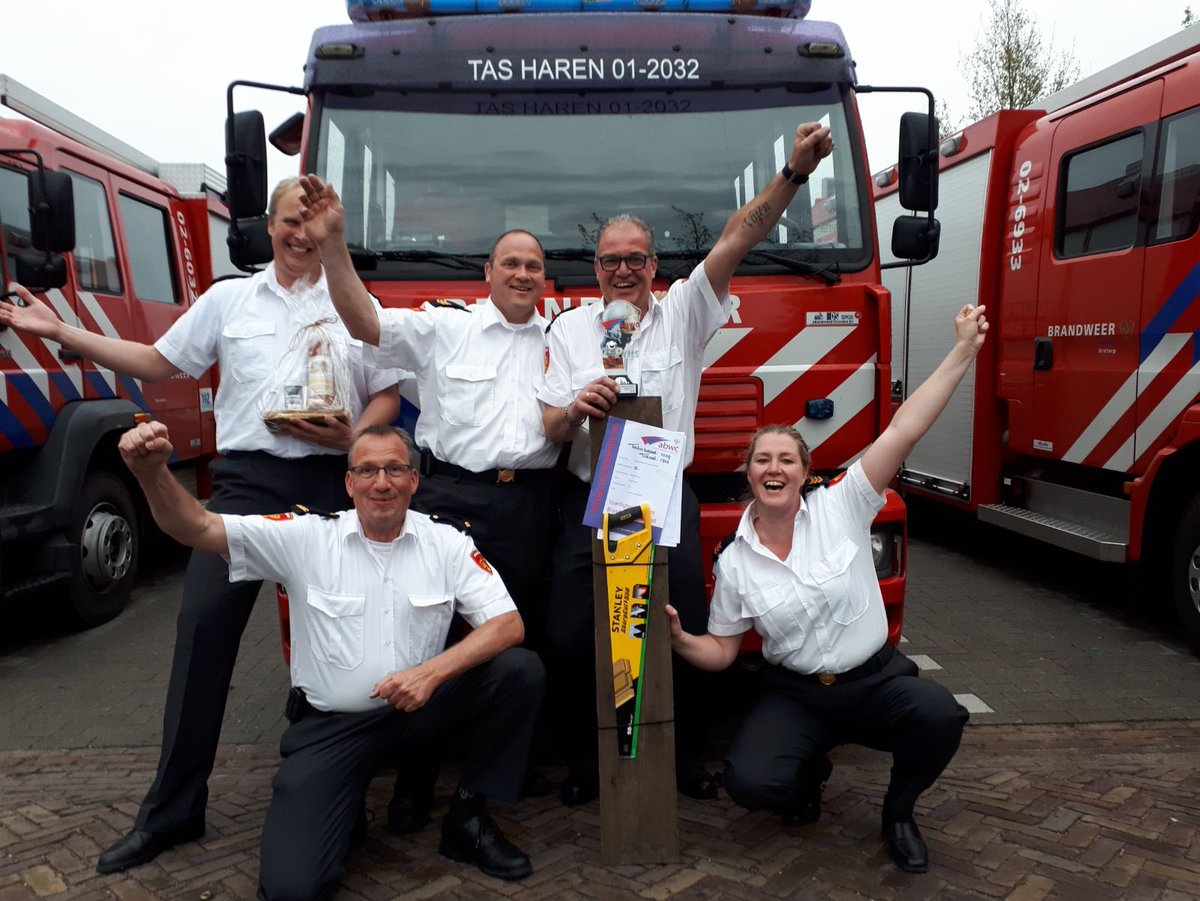 Gisteren heeft de wedstrijdploeg de 2de plaatst behaald bij de brandweerwedstrijden in Nieuwhorne. #trots #volgenderonde 23 juni op naar Zaanstad.