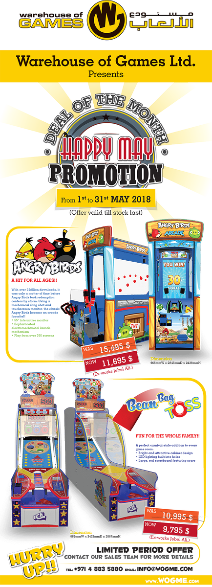 "HAPPY-MAY Promotion" from Warehouse of Games Ltd. - mailchi.mp/02fe1ef3f352/h…