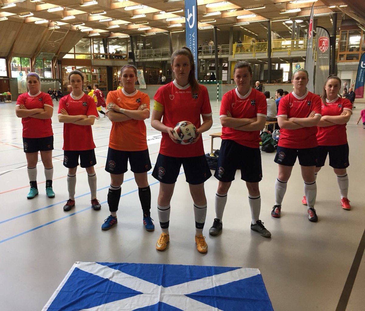 charlotte_ps's tweet photo. PCU University Games women's futsal champions 2018!🏆 Antwerp, it was a pleasure😎 #EUWAFC https://t.co/cvnZje0nuF