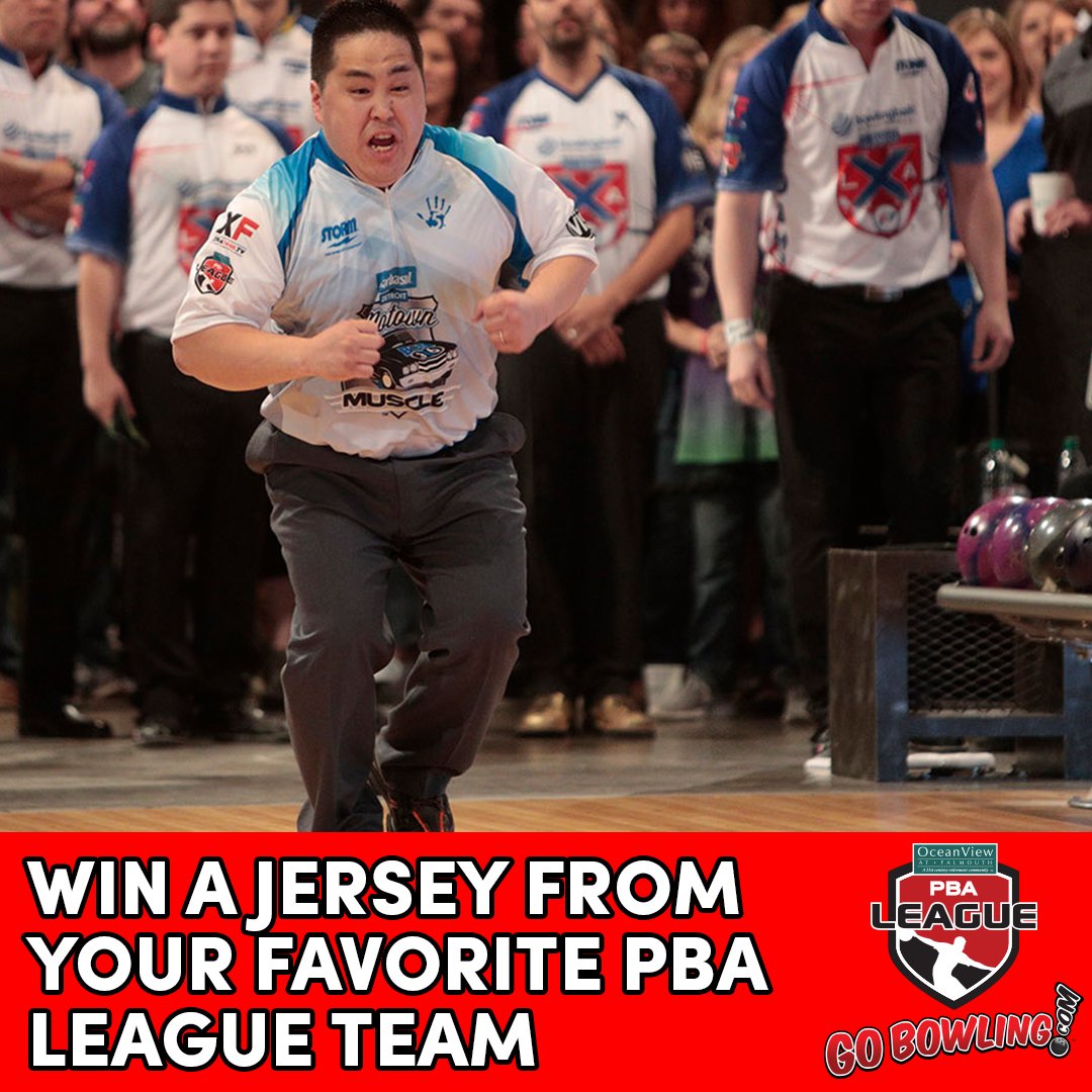 GoBowlingdotcom's tweet photo. You can WIN a replica of your favorite @PBATour League team jersey! Simply follow us and RT this post! Last day to enter is May 4 at 11:59 CST! Enter on Facebook and Instagram for additional chances to win. https://t.co/7jdetgK78s