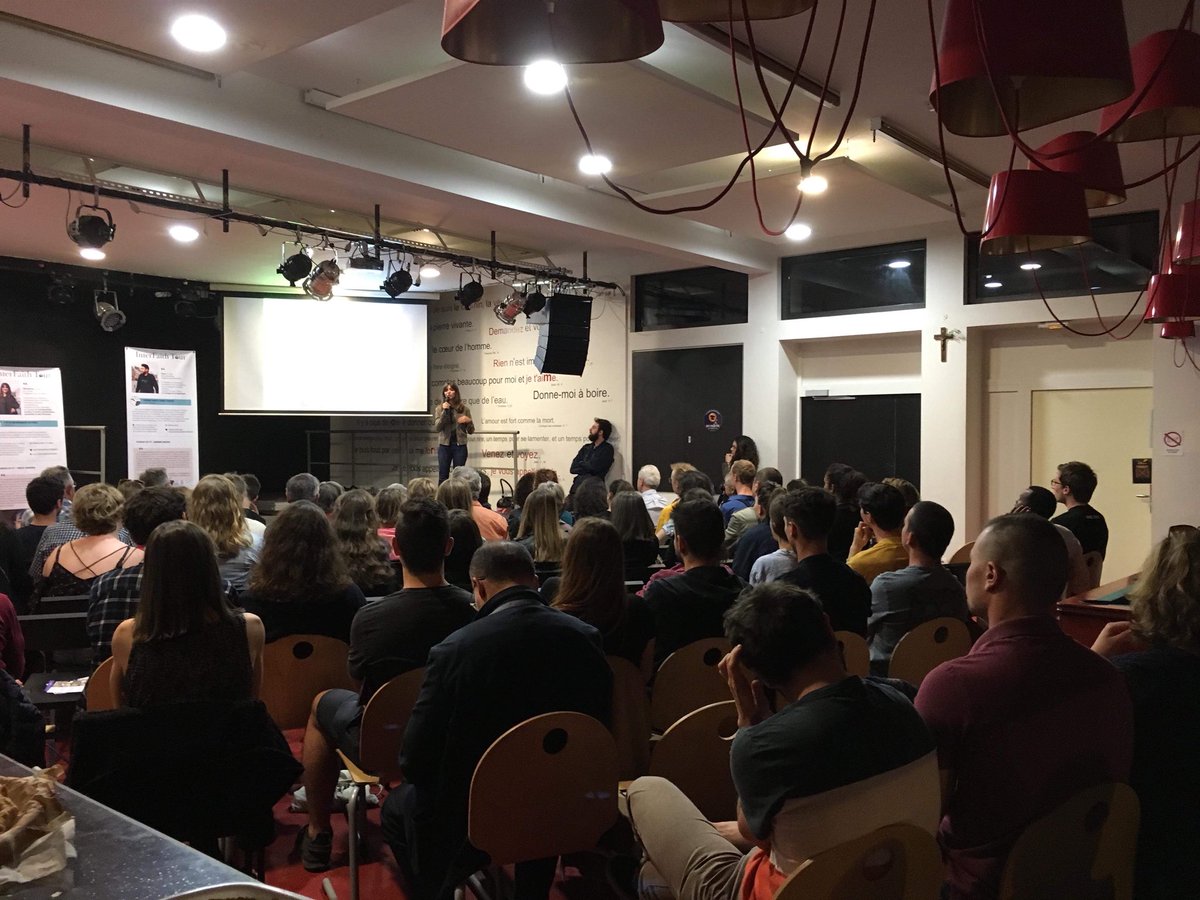 InterFaithTour's tweet photo. Hier soir notre terminions la 8ème semaine de la Tournée #TIFT2018 (déjà 😱😱) à #Grenoble la ville de 2 de nos membres @Bene_Chr &amp; Bettina ! 

Merci @Coexister38 pour votre accueil légendaire en #Isère https://t.co/qFthENnw4p