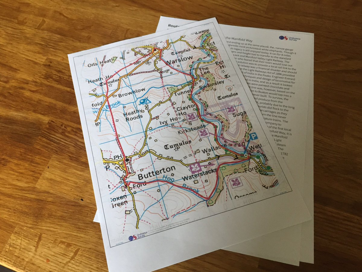 GetOutKids's tweet image. Morning! Route for today sorted...let’s get the walking boots on! #Sandybrook #walking #GetOutside #peakdistrict #derbyshire @SandybrookCP @OSleisure
