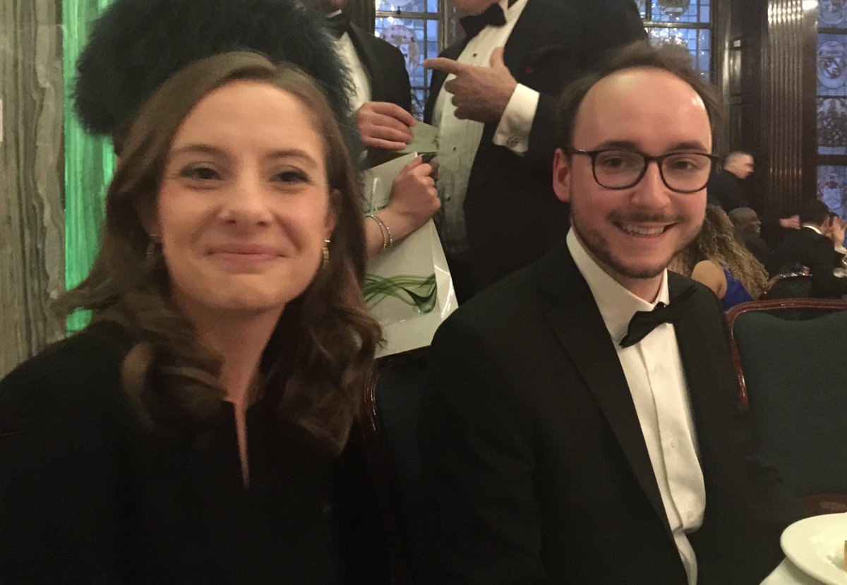 CWHLawSociety's tweet photo. Yesterday our JLD Chair, Danny Watson, and Honorary Secretary @Laura_Uberoi attended the @juniorlawyers Annual Dinner and Ball at @TheLawSociety #JLDConf2018 https://t.co/WDHL20Eff4