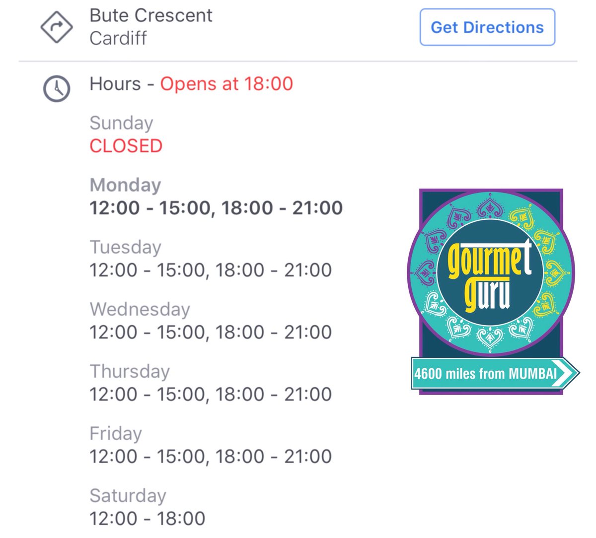 Opening hours!
#gourmetguru #mumbaistreetfood