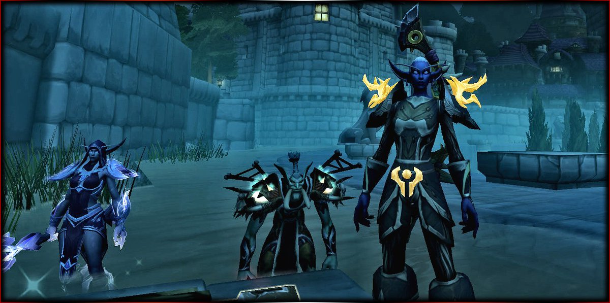 Imperious0212's tweet photo. To #Zandalar...
...with #Nightborne #Markmanship #Hunter with @FirstThalyssra and Rokhan #Warcraft|#BattleForAzeroth!| https://t.co/v8bcXnbQGg