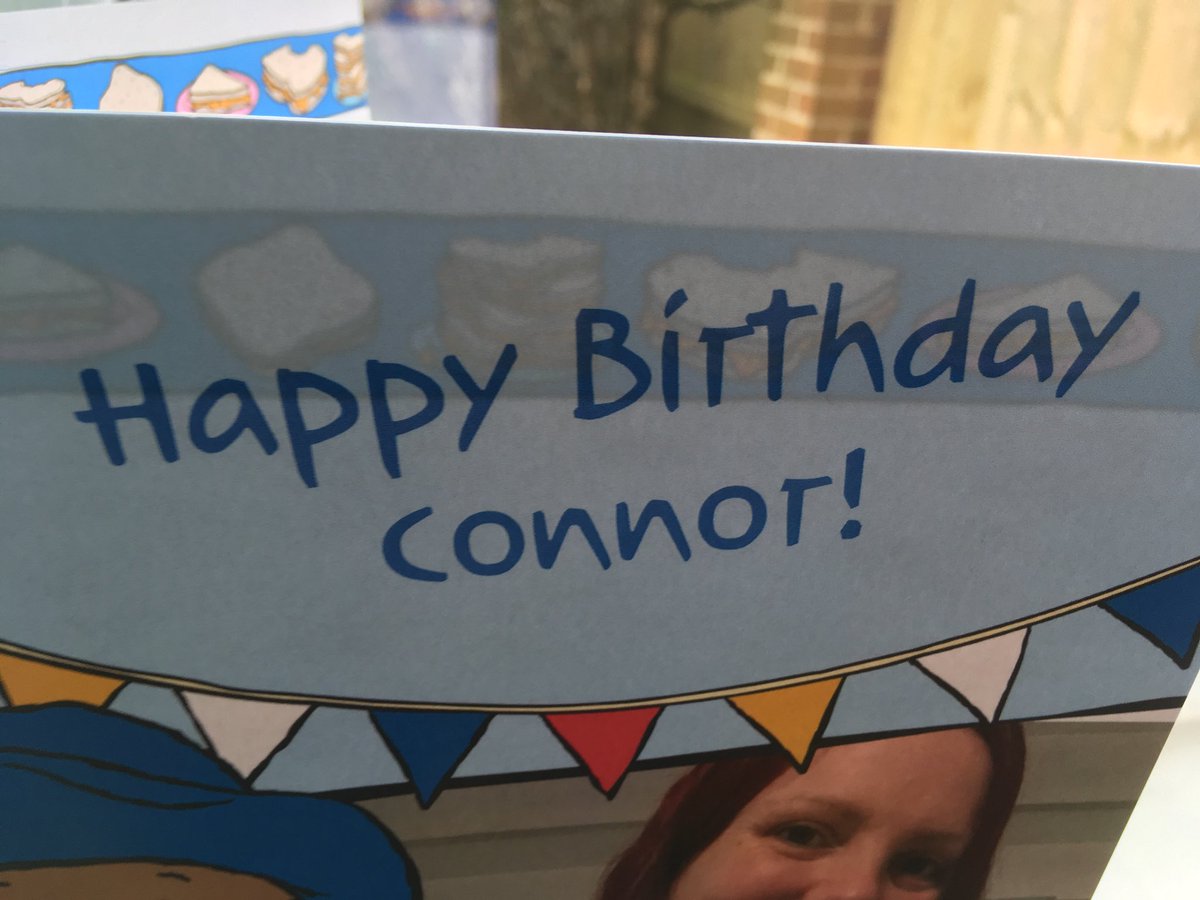 ScotRugbyPod's tweet photo. Got wife a card from popular online card shop. Didn’t realise I had to amend it. #camfail #happybirthdayconnor https://t.co/Aibei68DoK