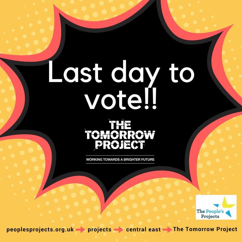 We have 24 hours to secure the future of our service but we need your vote, takes a few seconds of your time, that’s all. Surely that’s worth it to save a life. Thank you. thepeoplesprojects.org.uk/projects/view/… <a href="/ZoeTheBall/">Zoe Ball</a> <a href="/cbdix/">Claire Dixon 🌱</a> <a href="/HarmlessUK/">Harmless</a> <a href="/CarolineHarroe/">Caroline Harroe</a>