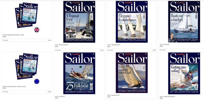 classic_sailor's tweet photo. Searching for a back issue or looking to subscribe to Classic Sailor Magazine? Then click here for our shop... https://t.co/58DFRqRjoV #classicsailor #sailingmagazines https://t.co/FOgWJ4CnjS