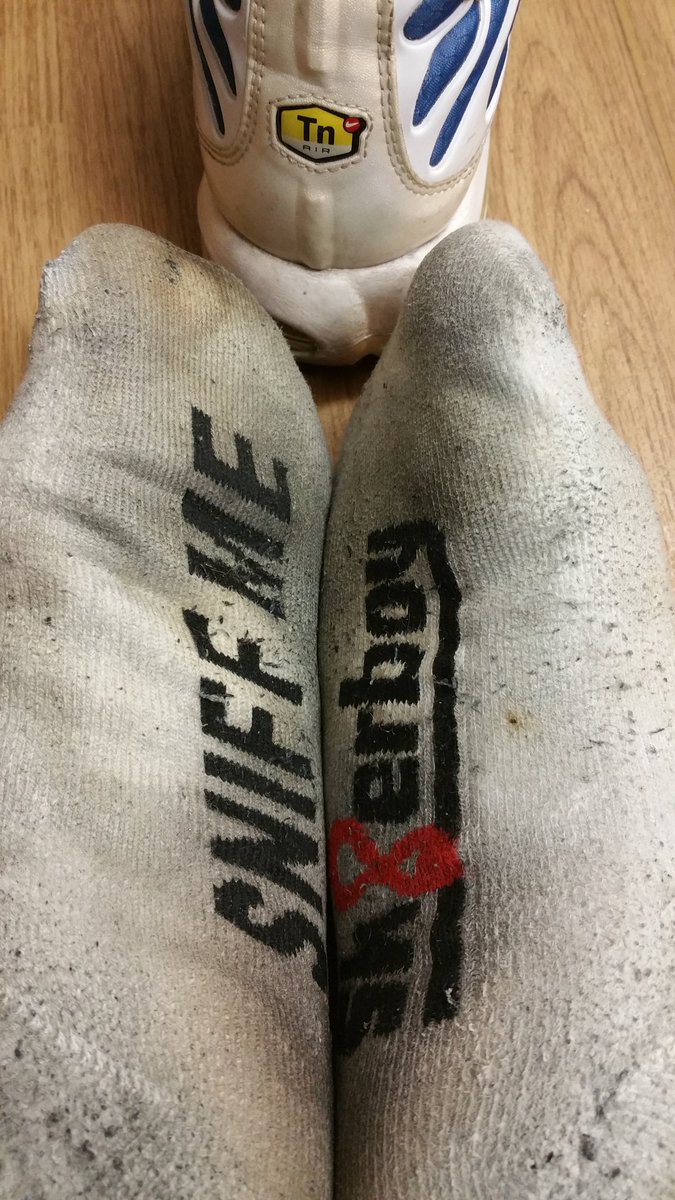 StinkyMaleSocks's tweet photo. Day 17 (y'day) #3WeeksStraightSocks, TNs earlier before a night out in the boots you can see, was a long one too, socks so damp, who wants to see the vid when I got home from the night out? 😈😷���get in touch guys #gayfeet #footstink #sweatysocks #malefeet #sockstink #sockfetish https://t.co/08S1GLOw0k