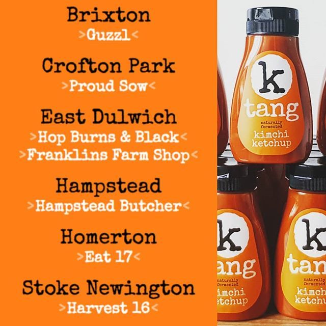 Seven London stockists now listed on our site @guzzl_club #brixton <a href="/proudsow/">Proud Sow</a> #croftonpark <a href="/hopburnsblack/">Hop Burns & Black</a> #eastdulwich @hampsteadbutcher #hampstead @weareeat17 #homerton <a href="/harvestldn/">HarvestLDN</a> #stokenewington #ktang #kimchi #ketchup #kimchiketchup #fermentedfoods #b… ift.tt/2r8xxMd