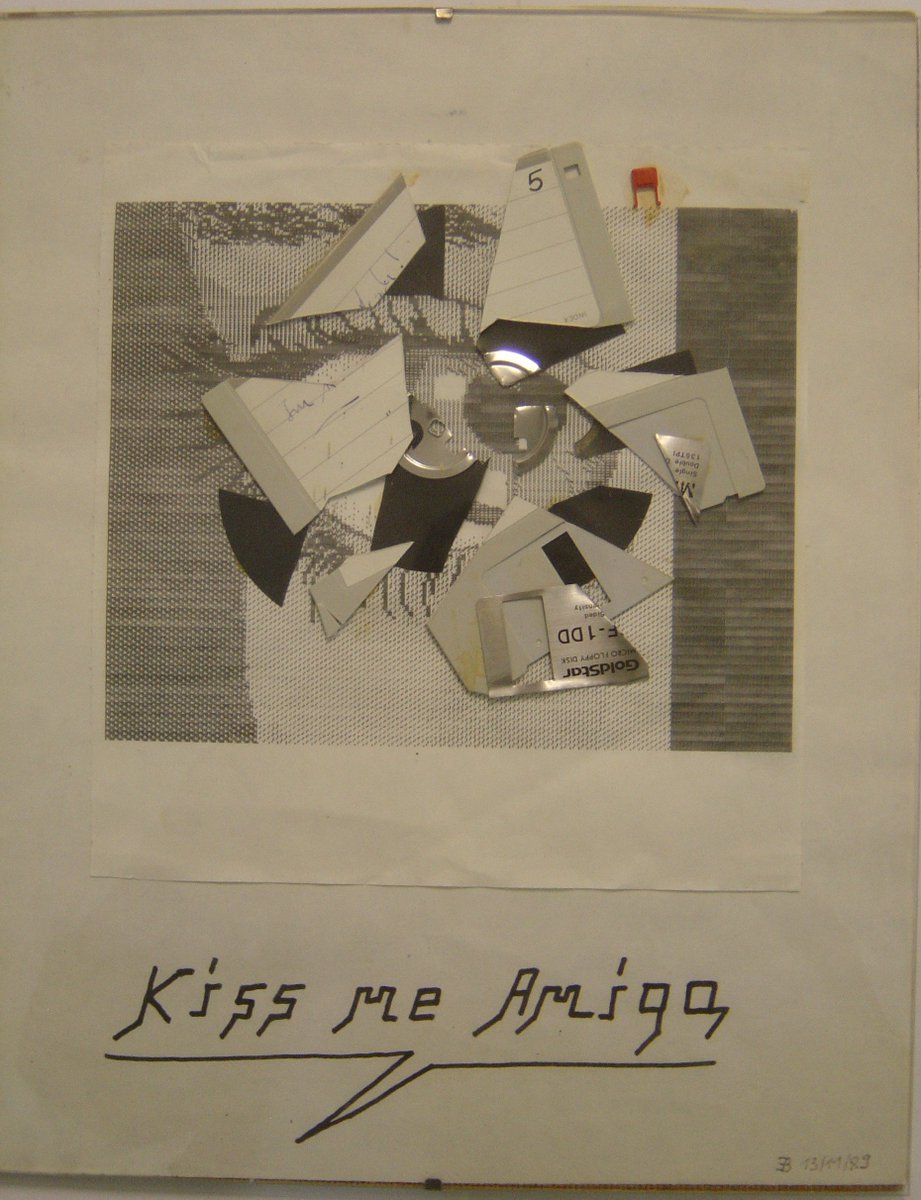 #mytardiscellar #creative #lostnfound  A picture, created shortly after a nice guru meditation, which my girlfriend loved so much. There was a time when you could hear, when a file was corrupt. rrt-rrt ... rrrt-rrrrt.