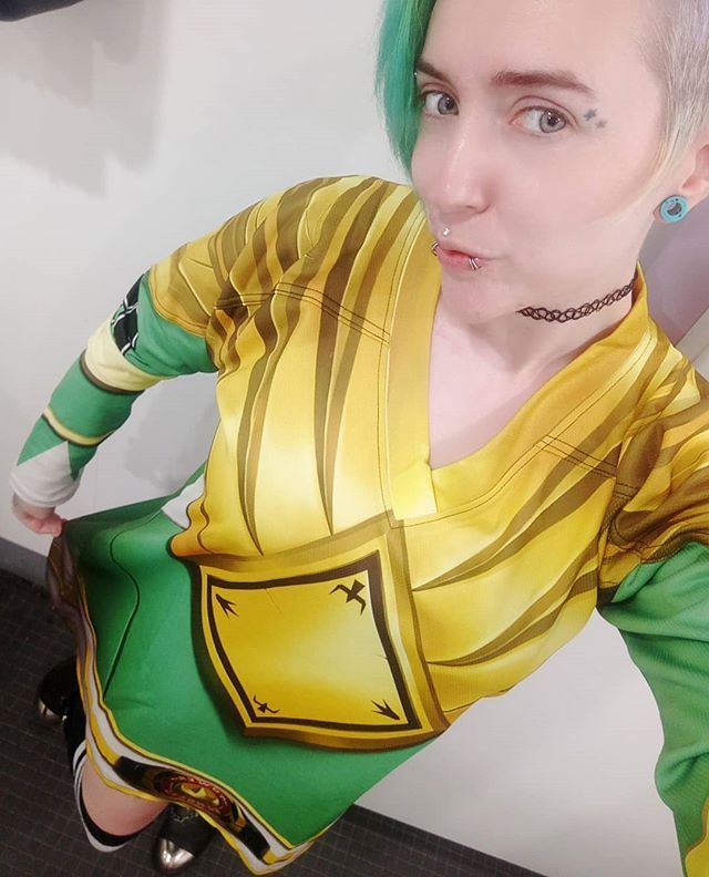 wildbangarang's tweet photo. Have you made the most of our 3 for £50 Power Rangers deal? Head over to our webstore to choose yours! 💕💕💕💕💕💕 #green #greenranger #tommyoliver #jdf #powerrangers #teammasto #greenhair #sewing #custom #geek #nerdygirl #alternativegirl #diy #mmpr #rangerlife 📷: @segagirl https://t.co/0Egftm5SRV