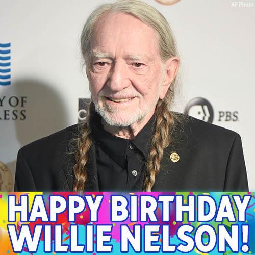 Happy 85th birthday to country music legend Willie Nelson! 