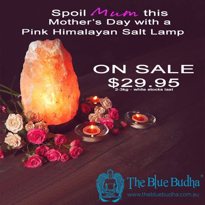 TheBlueBudha's tweet photo. Spoil Mum this Motherโs Day with a Pink Himalayan Salt Lamp.
2-3kg on sale now for $29.95 (normally $39.95).
Available at all stores (including webstore https://t.co/UKRDPmBEAh) while stocks last.
*T&Cs apply
#thebluebudha #createmomentsofmagic #mothersday #himalayansaltlamp https://t.co/PfpFw5wPfC