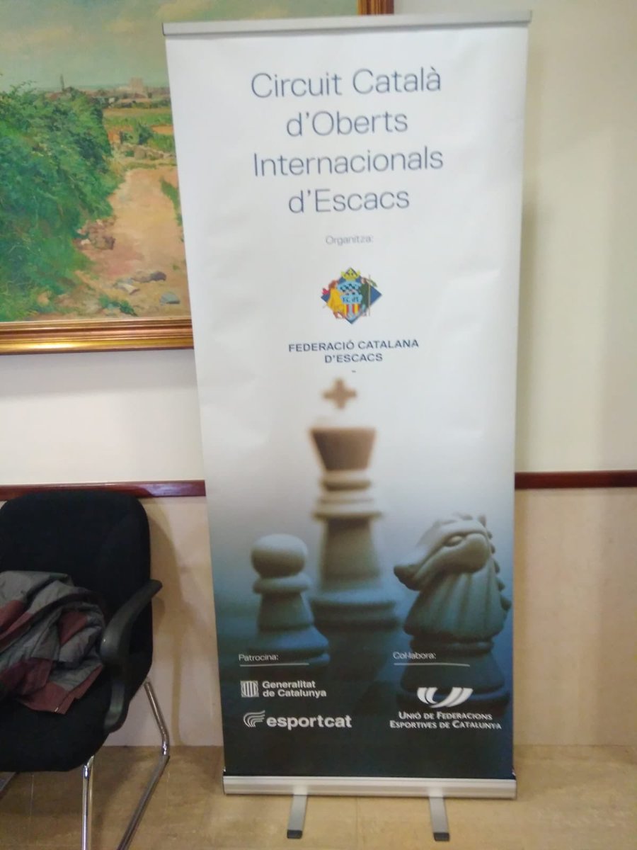 En joc el II Torneig Internacional d’escacs ciutat de Vilanova a la <a href="/GranPenya/">Gran Penya</a> Gràcies a la   <a href="/escacs_cat/">Federació Catalana d'Escacs</a> al Grup Roca i a <a href="/ajuntamentvng/">Vilanova i la Geltrú</a> <a href="/canalblau/">Canal Blau</a> @DV__Digital Avui tb amb gent del club <a href="/escacsroures/">Escac i Mat Sant Esteve de les Roures</a>