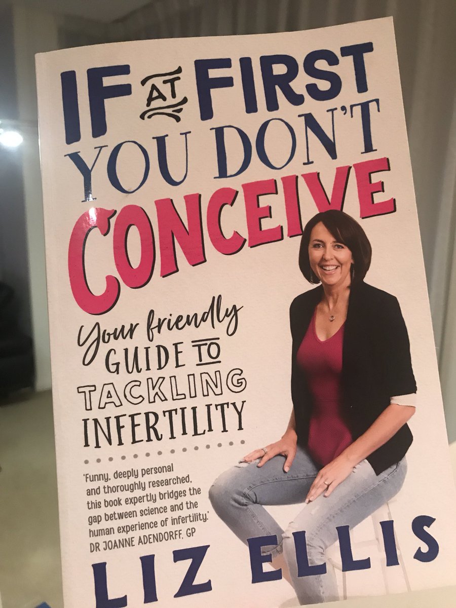 JulieSnook's tweet photo. My mate @LizzyLegsEllis wrote a book AND she signed a copy for me #fangirl
She’s a seriously impressive woman who has researched to the nth degree & poured her heart into shining the light on such a personal matter.
Big love 💛 #ifatfirstyoudontconceive https://t.co/GwtlEYctaZ