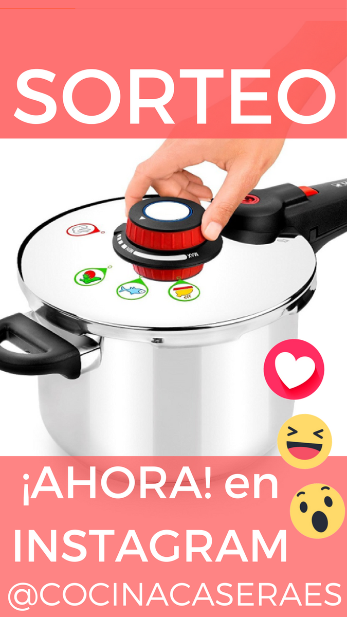 ¡#SORTEO! Ya somos 200.000 seguidores en #YOUTUBE y vamos a regalar una OLLA A PRESIÓN MONIX SELECTA CON SISTEMA DE SELECCIÓN DE ALIMENTOS Y CIERRE AUTOMÁTICO DE ACERO INOX. ¿CÓMO PARTICIPAR? > instagram.com/p/BiJn40QnkiW/