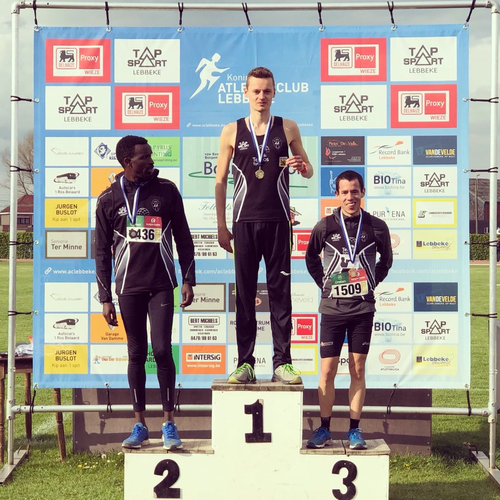 Back on track today! 💪 Oost-Vlaams kampioen 5000m na laatste snelle km! 😄 #Saucony #Sportscontrol #AllonsiusSport #LifeOnTheRun
