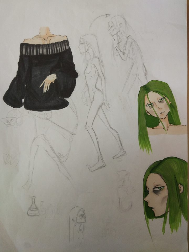 lifelitgames's tweet photo. Some more CRAZY COOL concept arts for another  #FleshProject's character: Athel https://t.co/wtmqDRH7eg