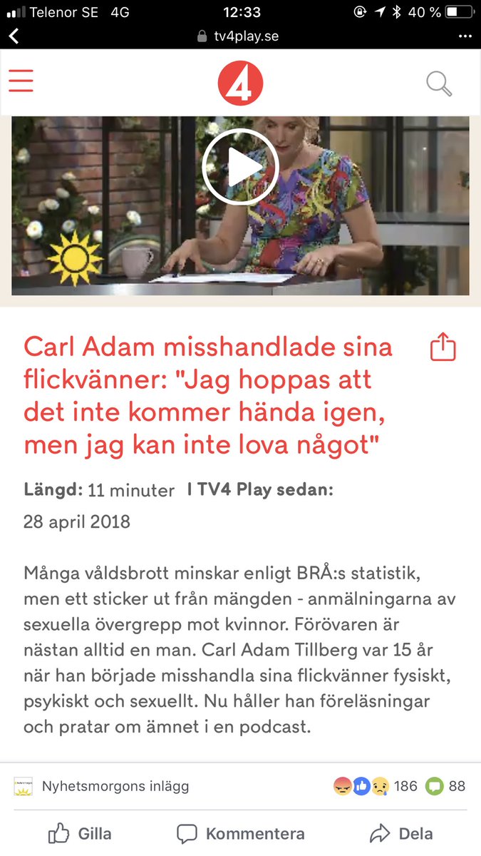 emmaaaforsberg's tweet photo. Det här är så vidrigt. Att en människa kan leva på sin pissiga personlighet och få utrymme i media. https://t.co/n8I7TKLBCB