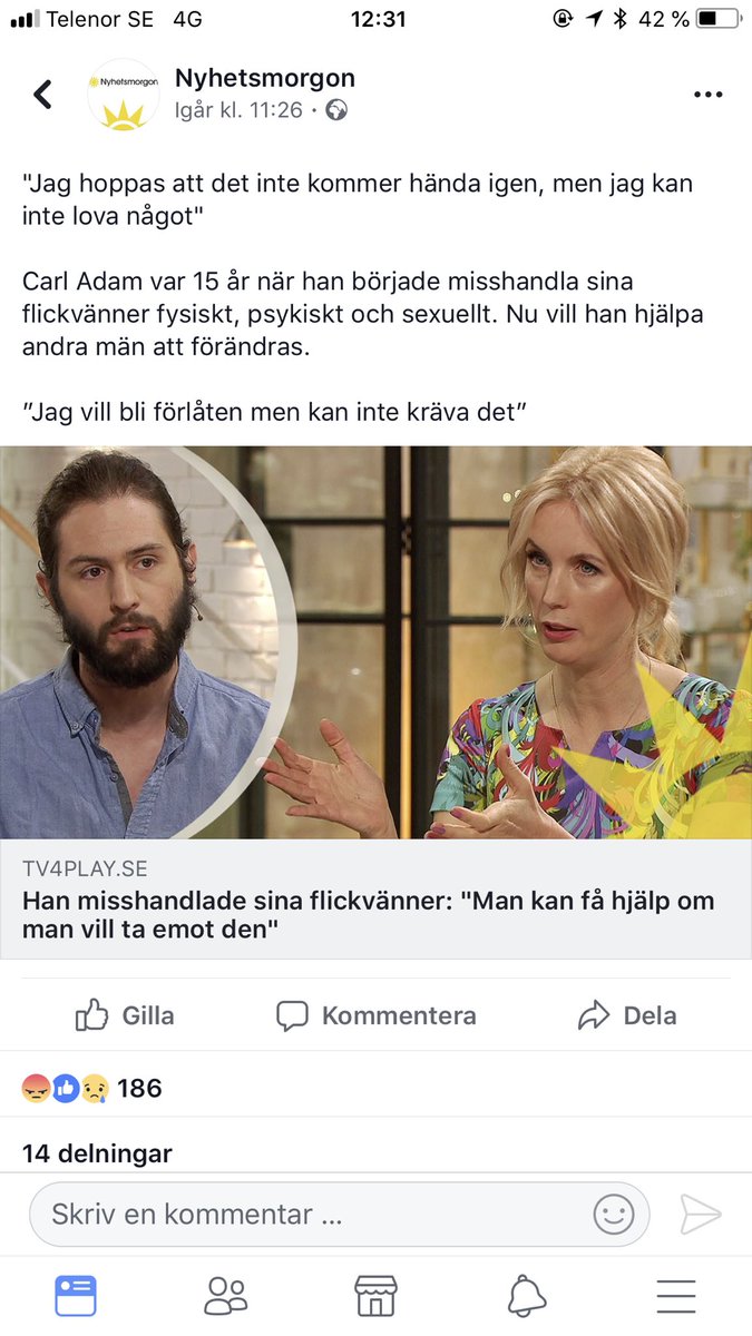emmaaaforsberg's tweet photo. Det här är så vidrigt. Att en människa kan leva på sin pissiga personlighet och få utrymme i media. https://t.co/n8I7TKLBCB