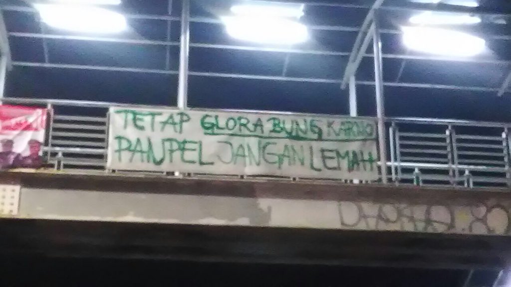 CN_PERSIJA's tweet photo. Jangan Takut sama PT. LIB, Lawan! Wajib GBK Lawan Persib! #WajibGBK https://t.co/7DxppLkxVm
