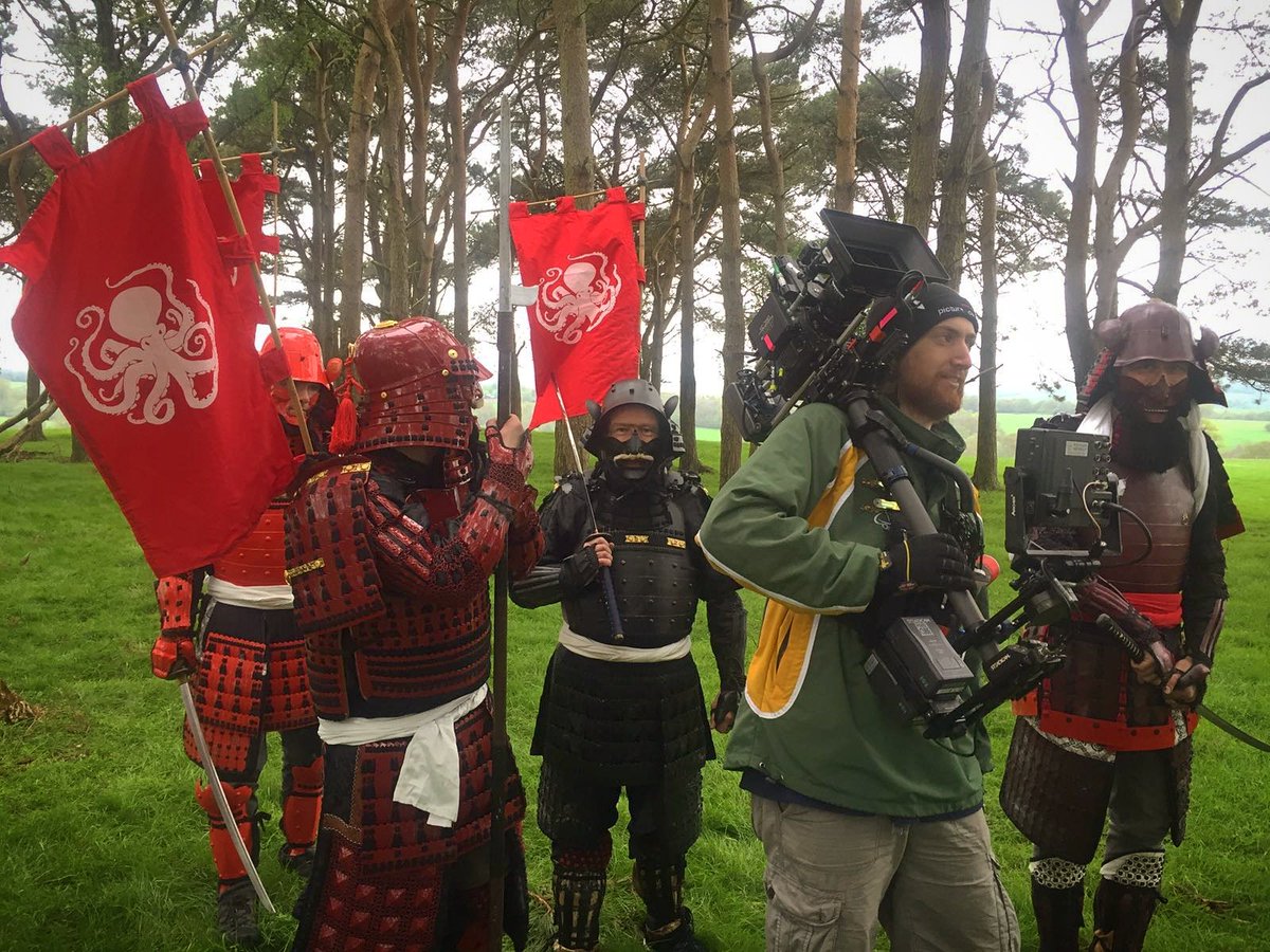 MRorrc's tweet photo. Brutal 3 days of long hours and sleeping on the floor but so excited to see how this short turns out.
#shortfilm #samurai #redarmy #steadicam #cameraassistant #shorts4life #2ndac #arri #alexamini #kowa #anamorphic #vintagelenses #army #stunts #samurailord #madlord #bodygaurd https://t.co/3klywlYRuU