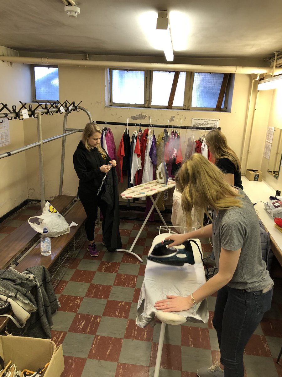 WFGangShow's tweet photo. Scenery and staging being assembled. Costumes being sorted and ironed. Lots going on! #wfgs2018 #iscoutonstage https://t.co/mo2uD33MJG