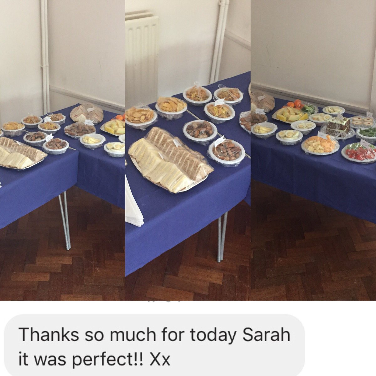 A busy Saturday for us yesterday, here’s a peak at a children’s party buffet we delivered in #Gnosall