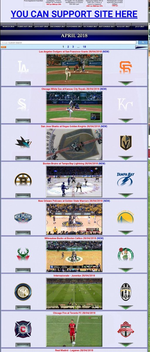 VideoNBA2017's tweet image. FREE download sports video in HD, , #NBAPlayoffs #Celtics #DubNation #CavsVsPacers #Pelicans #TelegramDown #Toronto #Raptors #76ers #Jazz sport-video.org.ua/rugby.html