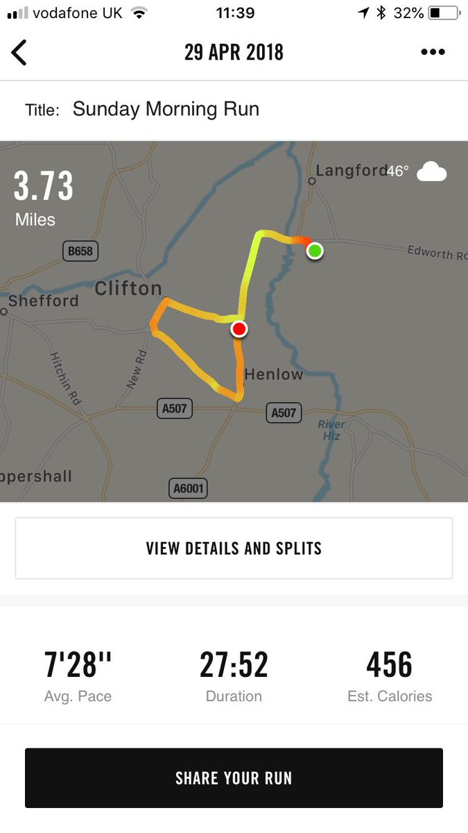 Gregbes1's tweet photo. 3.7 miles run this morning and donation made to @Brathay #FinishForMatt #MilesForMatt https://t.co/YS4ODeqCl4