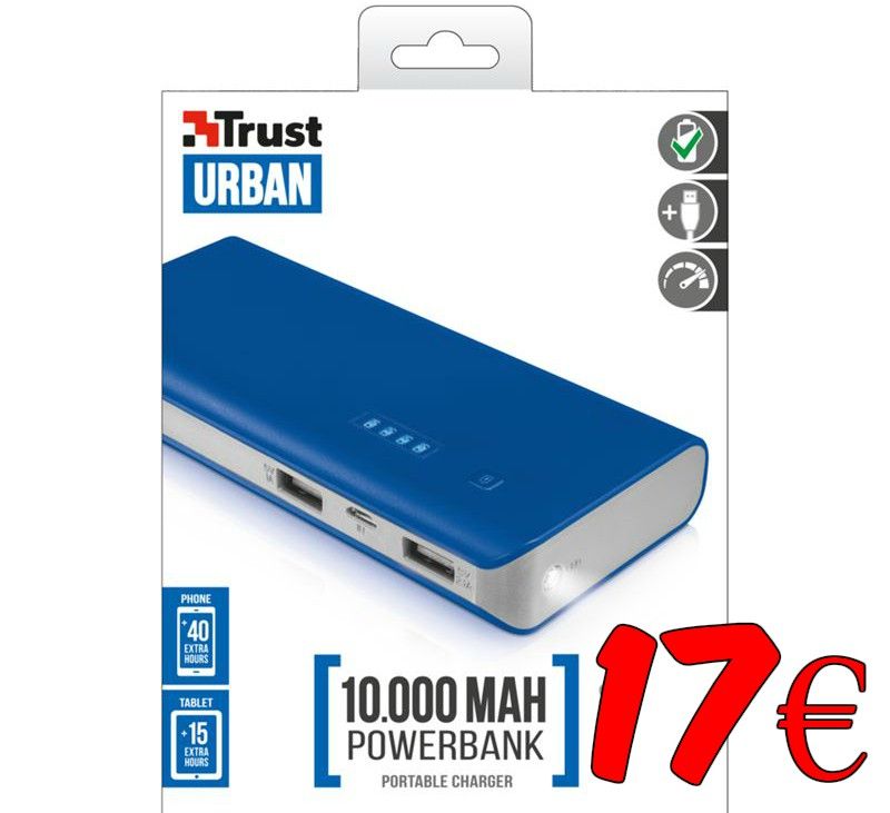 syswerInfor's tweet photo. BATERIA EXTERNA SMARTPHONE 10000MAH TRUST URBAN PRIMO 

https://t.co/qCePalrDAg https://t.co/rpyAXQN6Rk