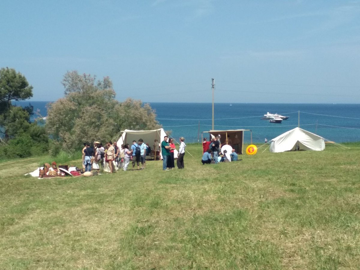 Il gam, un risorsa per la cultura, sempre, ovunque e anche per la #rai!!! #Populonia  <a href="/parchivalcornia/">Parchi Val di Cornia</a>