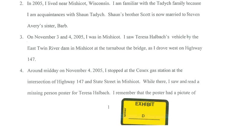 51kikey's tweet photo. 4 people saw Halbach's vehicle at the turnaround off Highway 147 between Nov 1st—4th. Kevin Rahmlow, Jill Rhein, Robert Fabian and Ervin Koehnke. #MakingAMurderer https://t.co/A2GztMt3D4