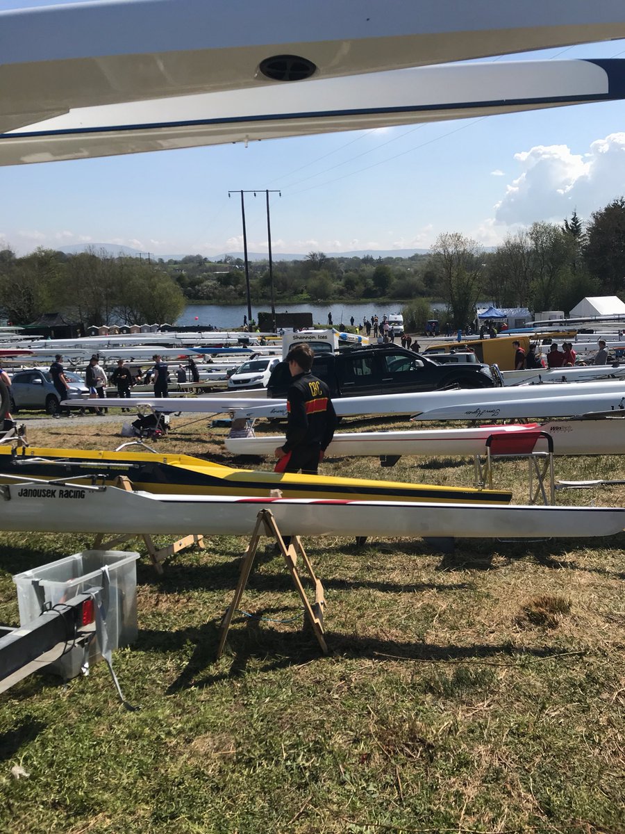 Good start to the Irish National Schools Championship with both u23 fours, j16 quad and u23 pair making the finals with ease #Rudern #Aviron